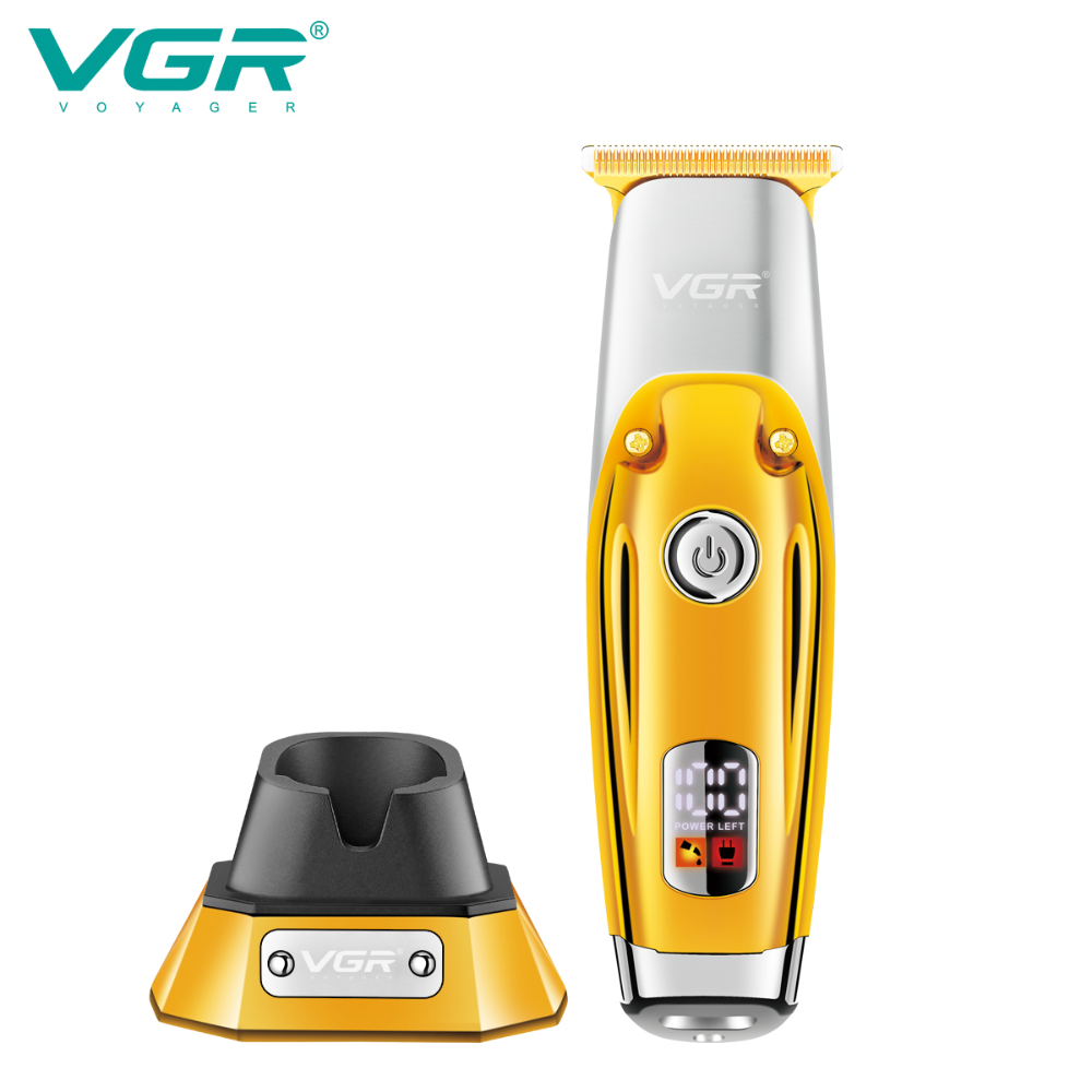 VGR-277 gold and silver two-color multi-function hair clipper for men and women wholesale