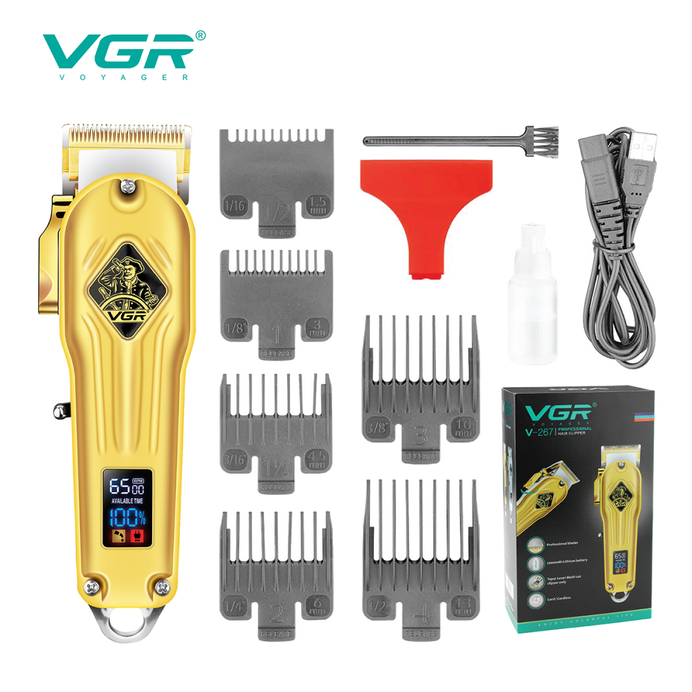 VGR Rechargeable Hair Clipper V-267 professional electric re