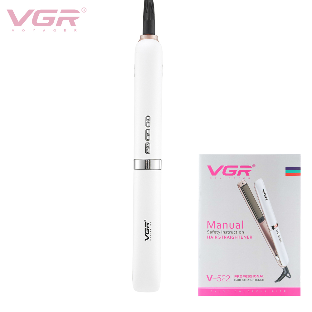 VGR Professional hair straightener V-522 Straight hair clips