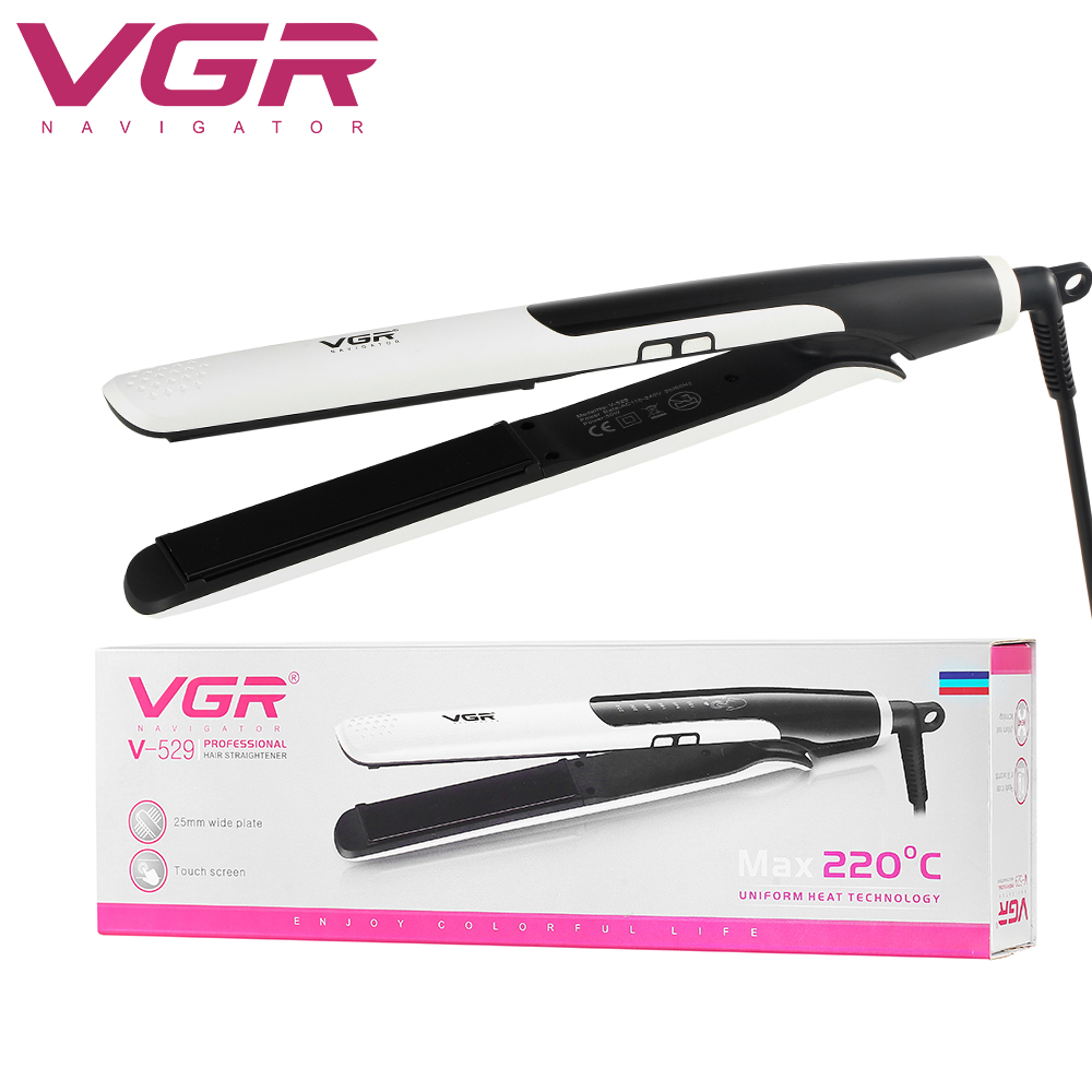 VGR-529 Negative Ion Curling Rod Automatic Corn Splint Egg Roll Hair Straightener Straightening Comb