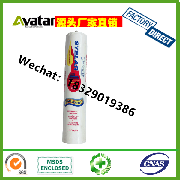  2000  Clear/White/Black Neutral Silicone Sealant 