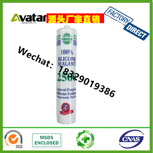  2000 1500 Excellent Adhesion and Weatherproof UV Resistant Neutral Silicone Sealant for Building