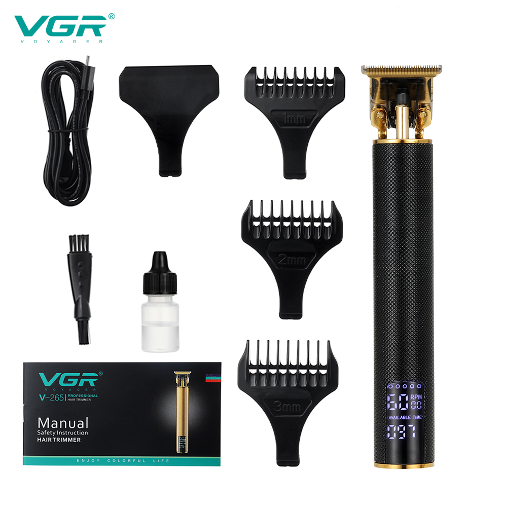 VGR-265 multifunctional electric hair clipper, special electric trimmer for hair salon, home safety, self-shave artifact