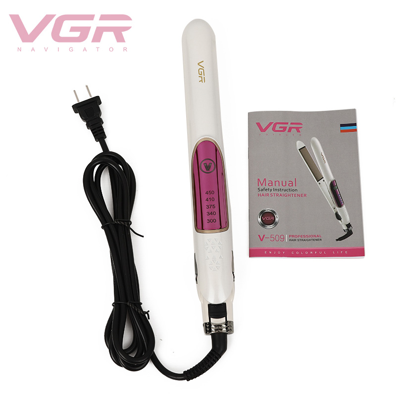 VGR-509 cross-international e-commerce wholesale hair straightener hair artifact splint straightening plate