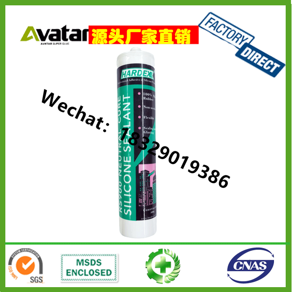  2000  Clear/White/Black Neutral Silicone Sealant 