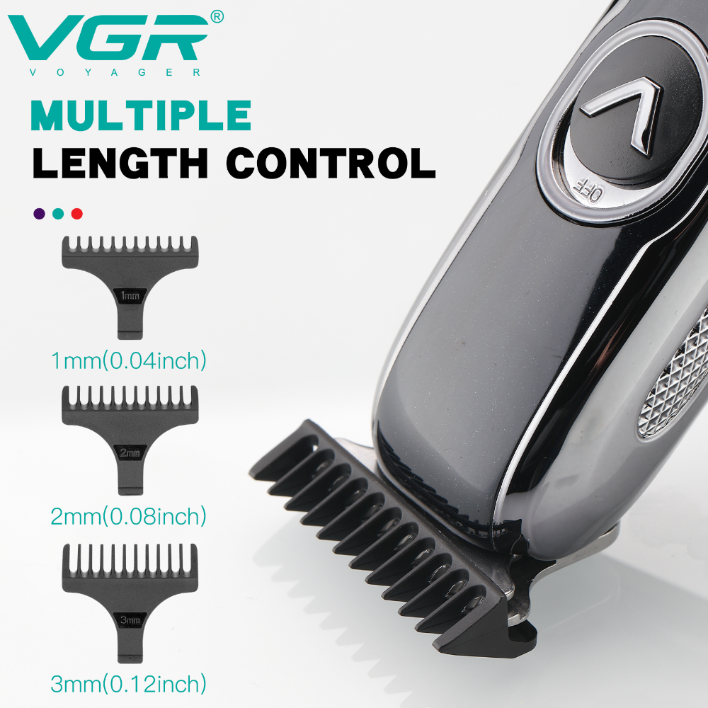 VGR-168 cross-border factory direct sale plug-in hair clipper with two adjustable gears