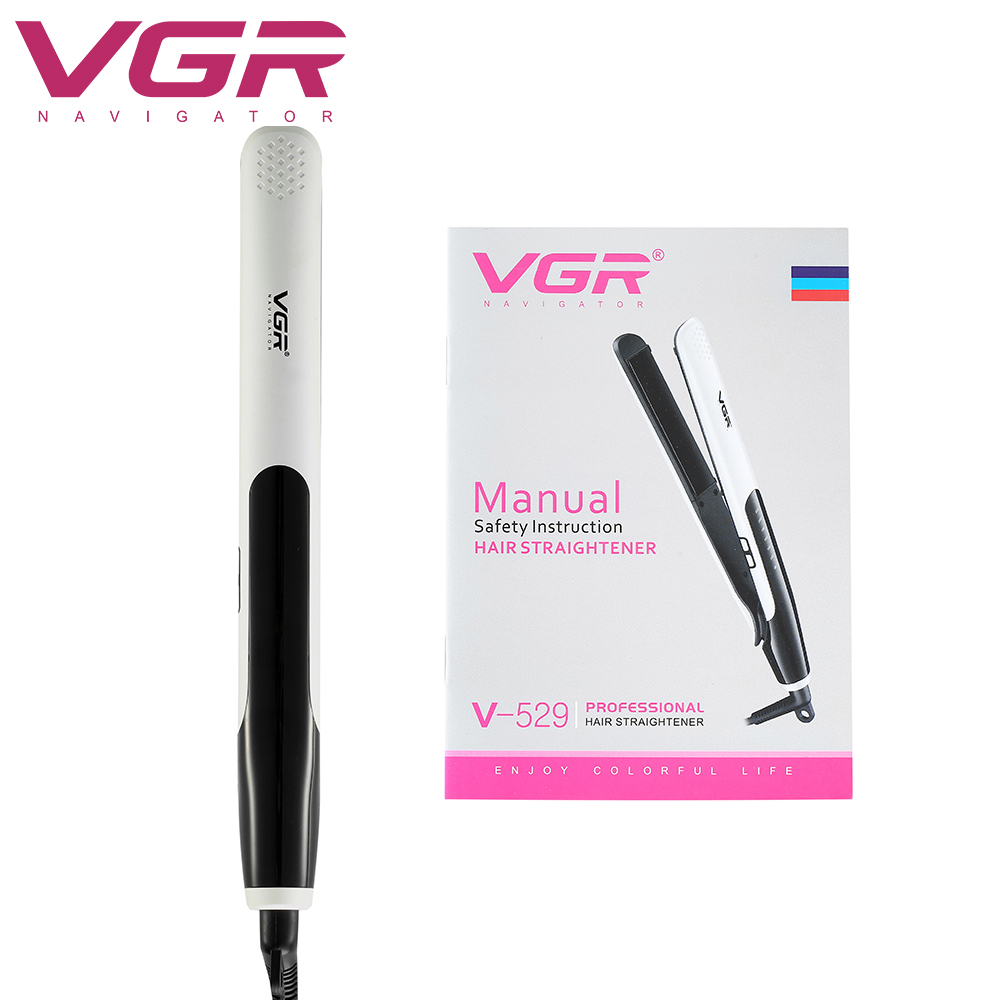 VGR-529 Negative Ion Curling Rod Automatic Corn Splint Egg Roll Hair Straightener Straightening Comb