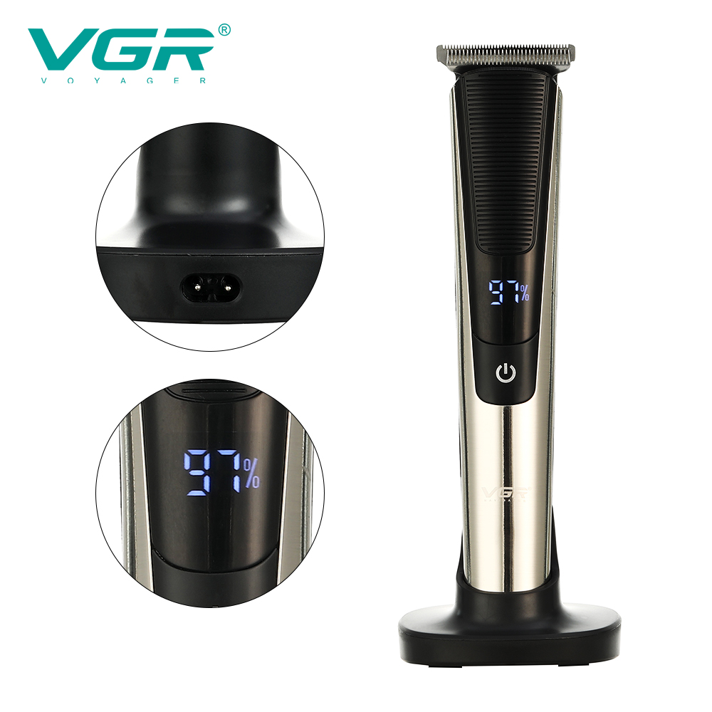 VGR-178LED digital display is convenient and easy to carry Electric hair trimmer hair clipper