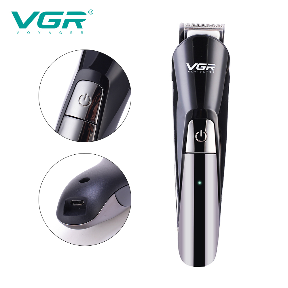 Cross-border factory direct supply hair clipper, multifunctional repair tool, portable professional hair clipper VGR-012