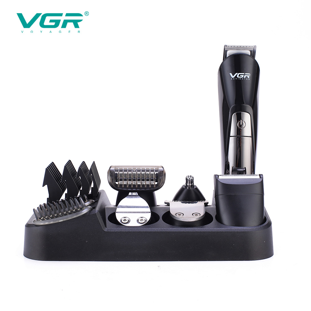 Cross-border factory direct supply hair clipper, multifunctional repair tool, portable professional hair clipper VGR-012