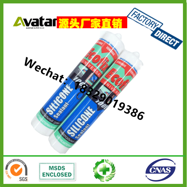  2000  Clear/White/Black Neutral Silicone Sealant 