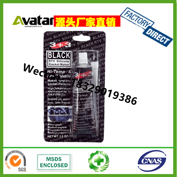  High Temperature  Red RTV Silicone sealant / Gasket Maker for auto