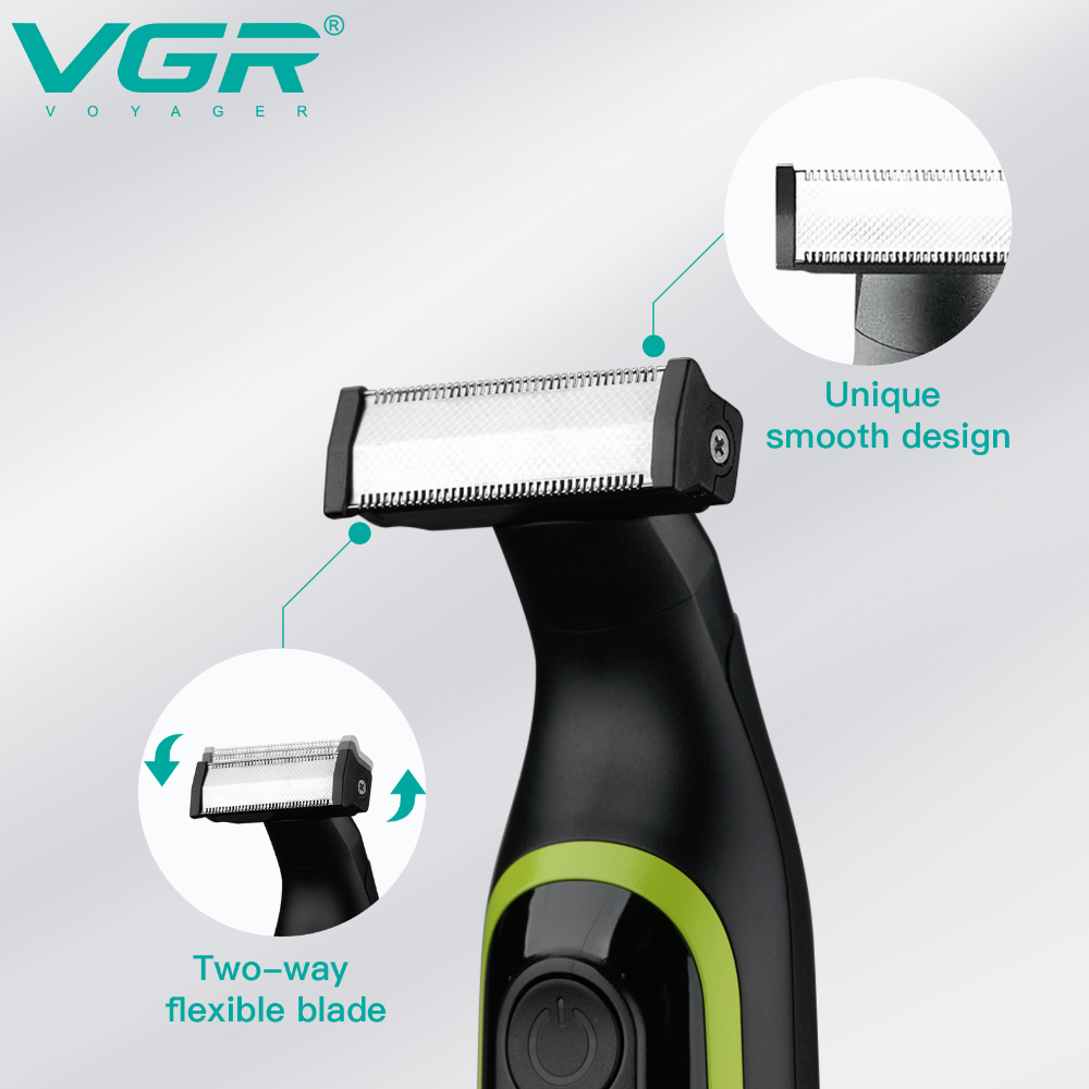 The new cross-border e-commerce VGR017 electric shaver USB charging is a shaver