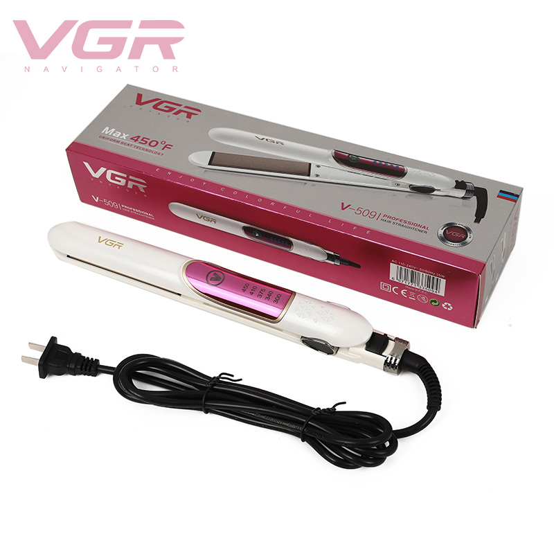 VGR-509 cross-international e-commerce wholesale hair straightener hair artifact splint straightening plate