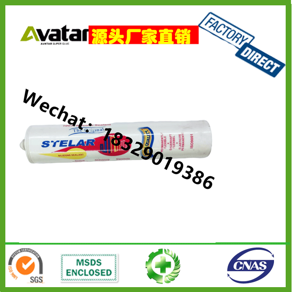  2000  Clear/White/Black Neutral Silicone Sealant 