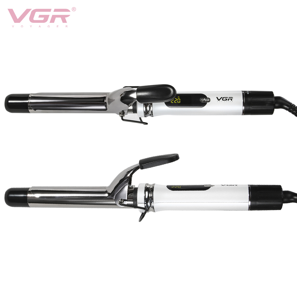 New VGR527 curling iron with LCD display temperature adjustment curling iron cross-border e-commerce