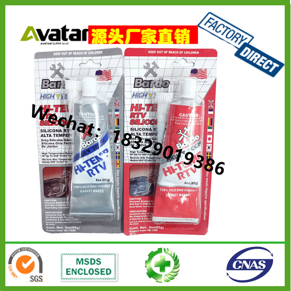  High Temperature  Red RTV Silicone sealant / Gasket Maker for auto