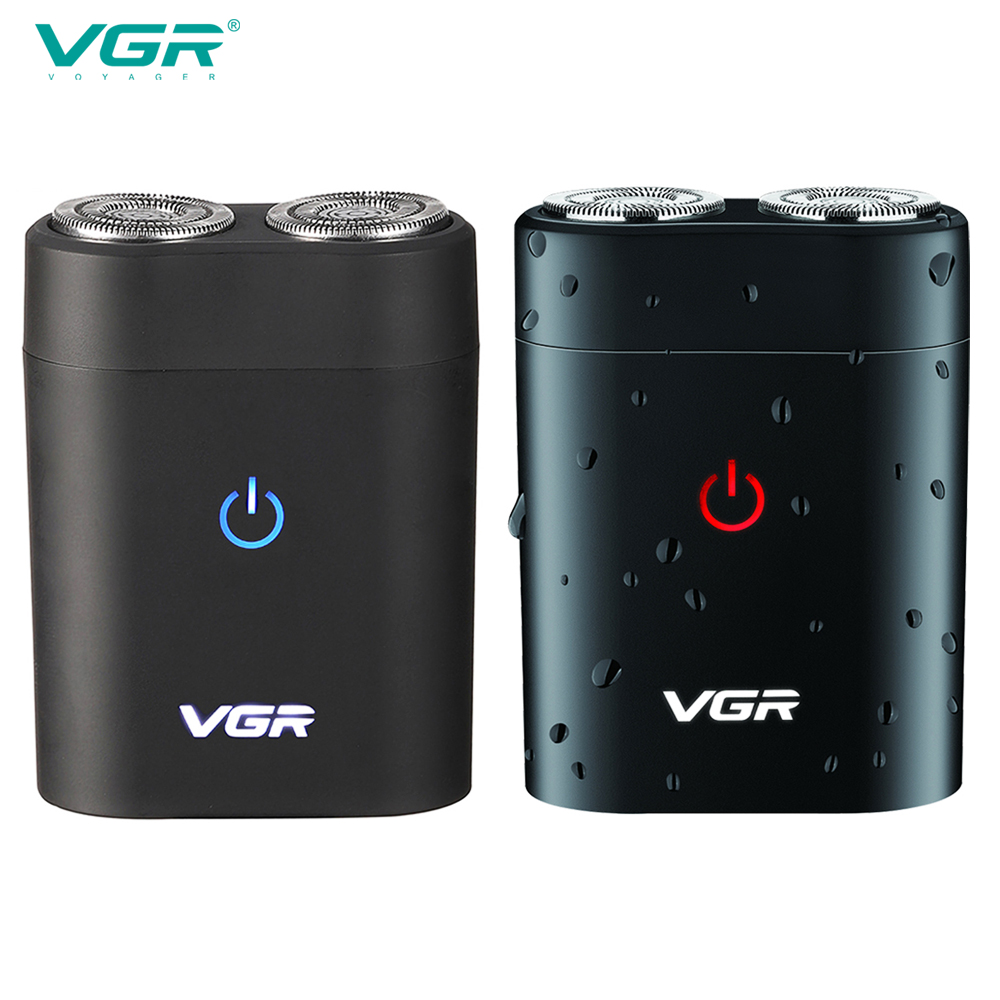 VGR-311 Amazon's new full-body washing and rotating 2-blade USB rechargeable mini electric shaver
