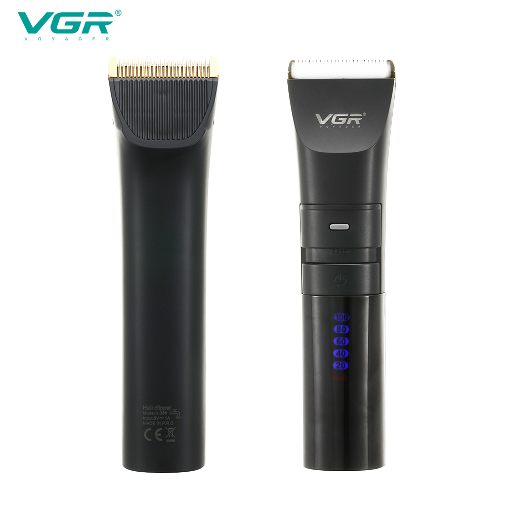 VGR286 smart waterproof hair clipper cross-border foreign trade wholesale hair trimmer hair cutter