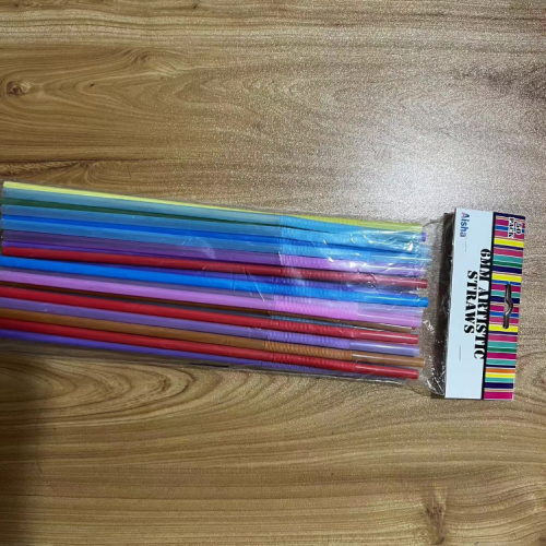 Disposable Color Art Straws DIY Creative Art Variety of Shapes Straw Factory Wholesale Plastic Straw
