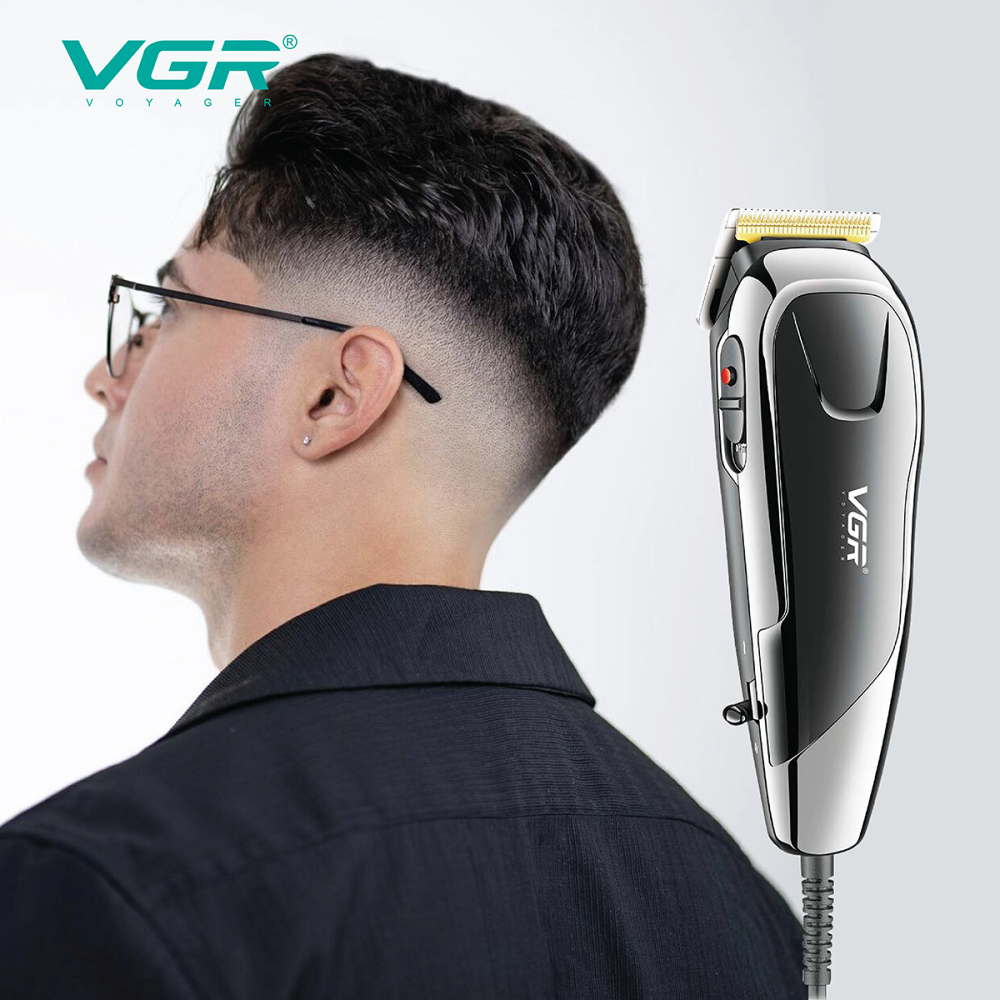 VGR127 cross-border electric hair clipper LED digital display professional oil head electric hair clipper electric 