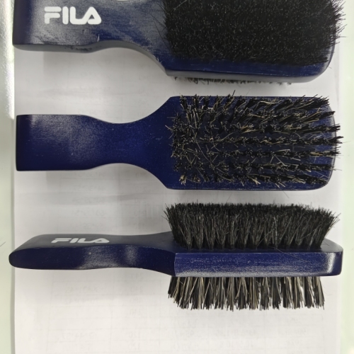 006# Blue， Material Theaceae + One Side Black Pig Hair Brush， One Side Silk Brush