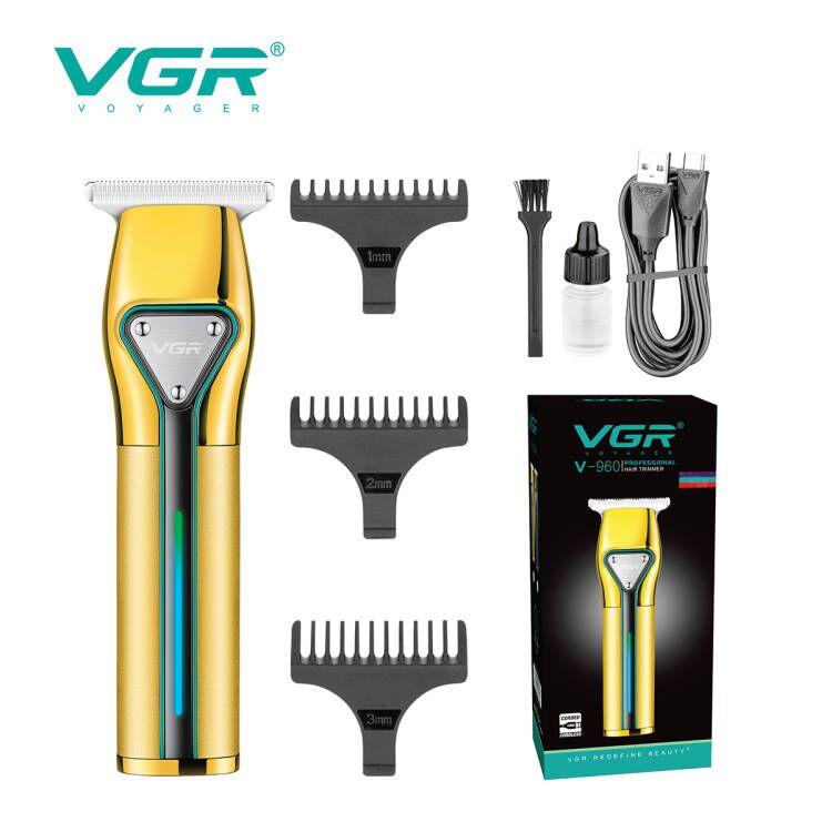 VGR V-960 Hair Cut Machine Rechargeable Hair Clipper Professional Cordless Hair Trimmer for Men