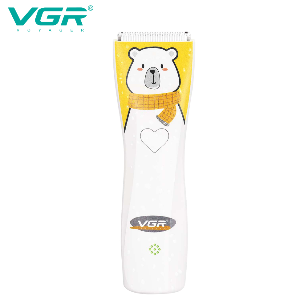 VGR V-152 Waterproof IPX7 Professional Ceramic Blades Electric Baby Hair Clipper Cordless Baby Hair Trimmer