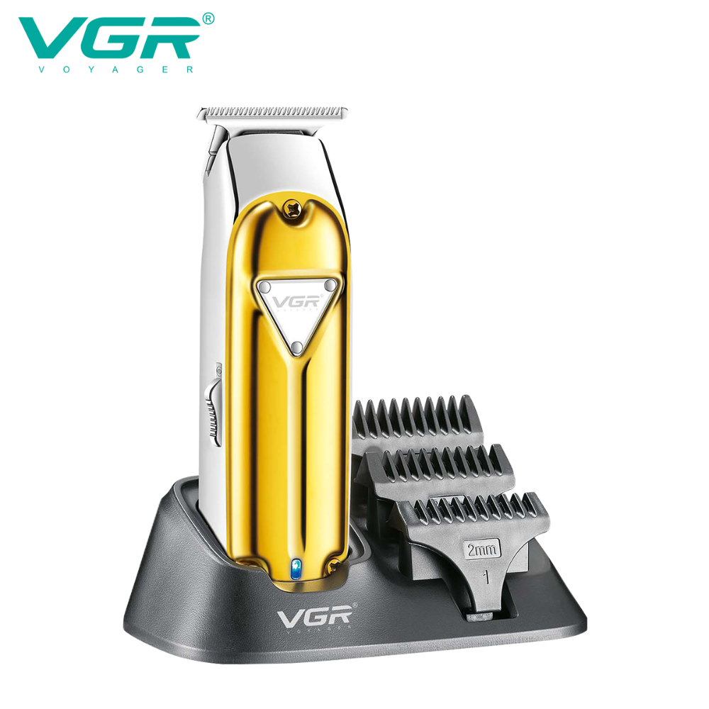 VGR V-967 Barber Hair Cut Machine Mquina De Cortar Cabelo Profissional Hair Clipper Trimmer Men with Sand Base