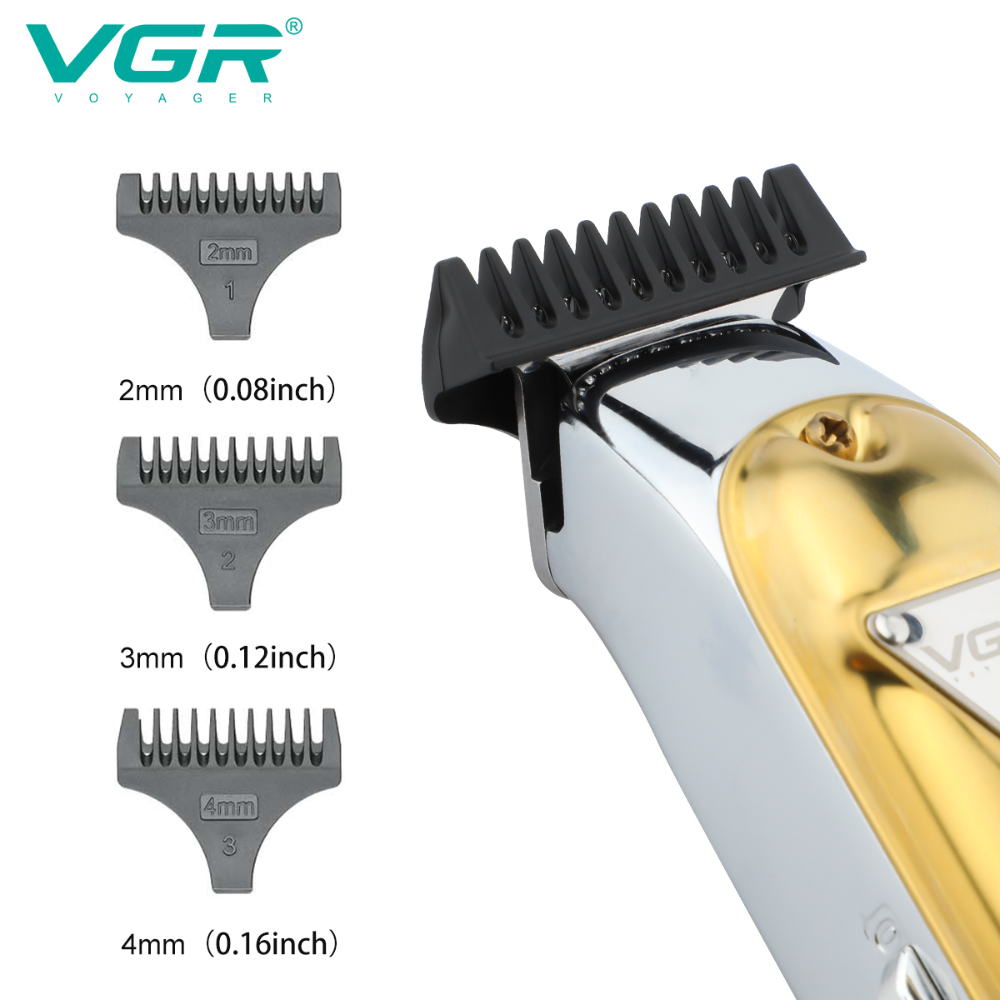 VGR V-967 Barber Hair Cut Machine Mquina De Cortar Cabelo Profissional Hair Clipper Trimmer Men with Sand Base