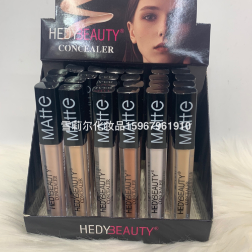 hedybeauty/natural concealer acne marks dark circles 6-color mixed foreign trade makeup wholesale