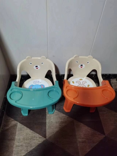 children‘s chair calling chair with dinner plate chair