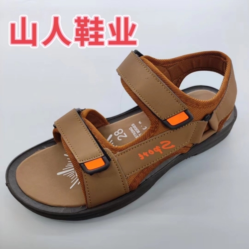 men‘s sandals beach sandals two-tone bottom pvc bottom soft bottom hot sale in middle east and south america factory direct sales