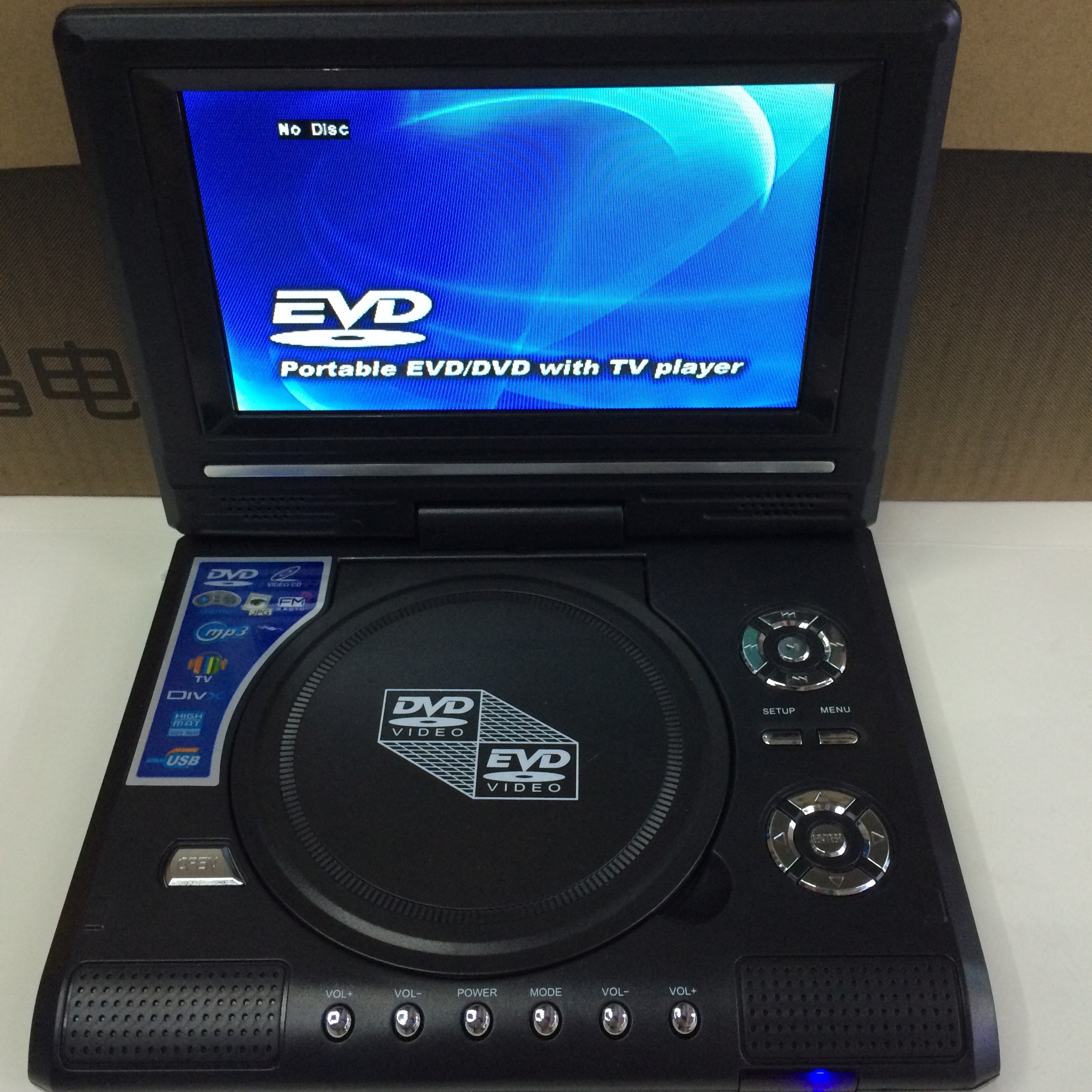 Supply 7 8 Portable Dvd Dvd With Tv Player Card Reader Usb Game