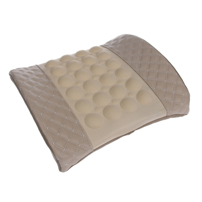 Artificial leather car waist pad mesh cloth back cushion car backrest