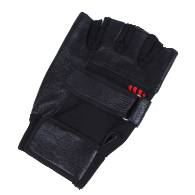 Sports gloves riding cattlehide half-finger gloves durable and anti-skid gloves