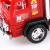 Inertia driving 6-wheel stretch scaling ladder fire fighting truck toy