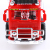 Inertia driving 6-wheel stretch scaling ladder fire fighting truck toy