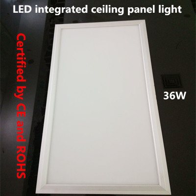 LED integrated ceiling panel light 300*600mm-36W（For Europe and America ）Certified by CE and ROHS