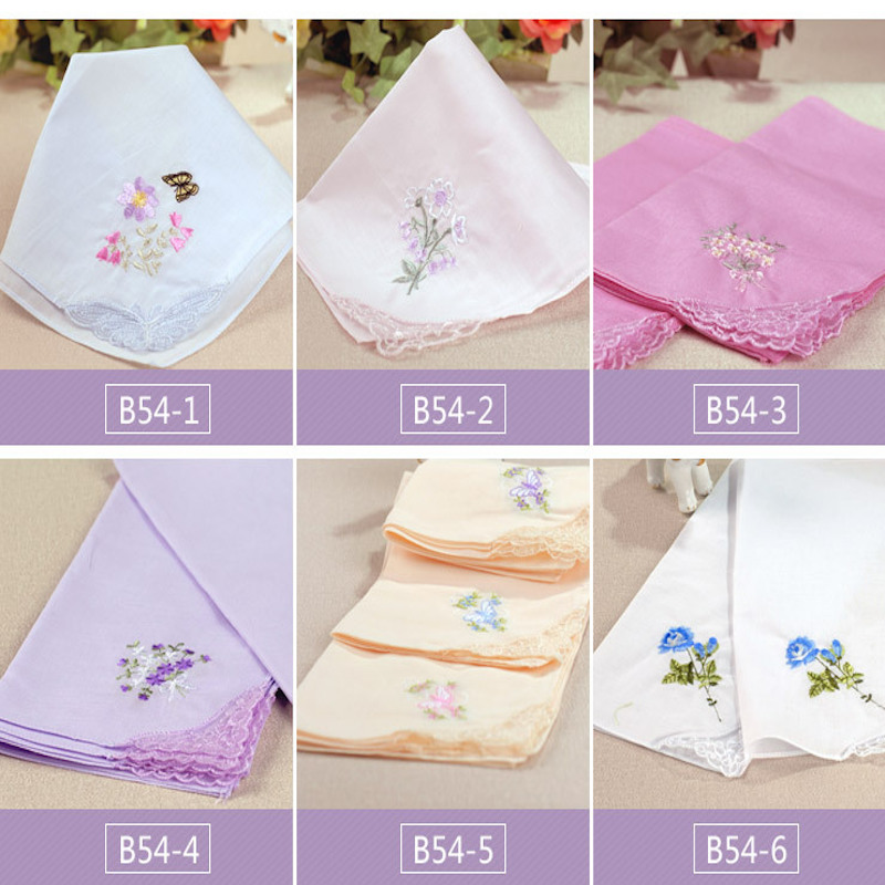 women's embroidered handkerchiefs