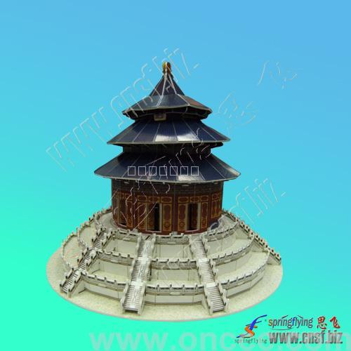 china beijing temple of heaven 3d puzzle