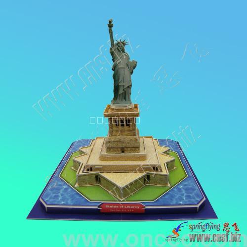 Statue of Liberty 3D Puzzle Model