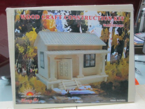wood board puzzle 3d jigsaw puzzle house model hr420 421