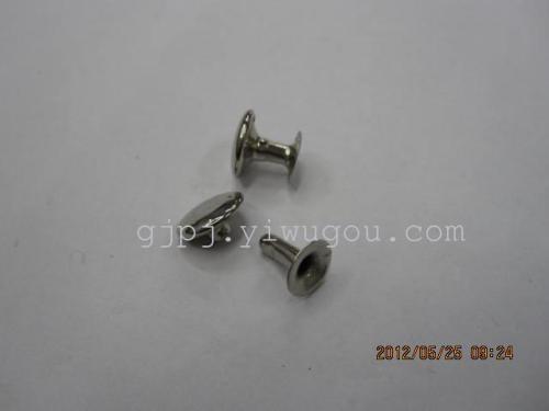 professional supply all kinds of rivet air hole metal 9*9 single-sided rivet 3#-15mm cap nail double-sided single-sided