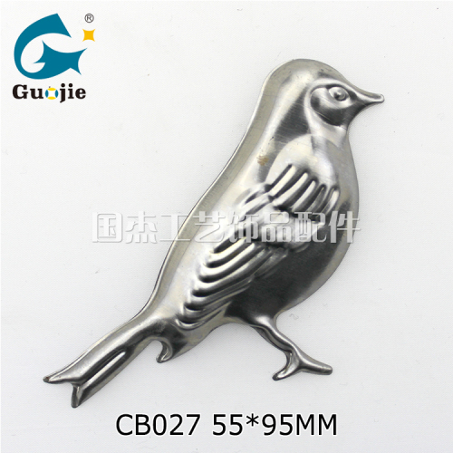 factory direct sale wrought iron bird wrought iron hummingbird series hardware sparrow accessories decorative punch