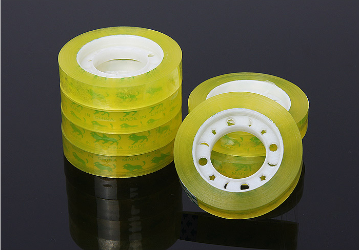 透明文具胶带 小胶带 宽1.2cm 净厚0.8厘米特粘