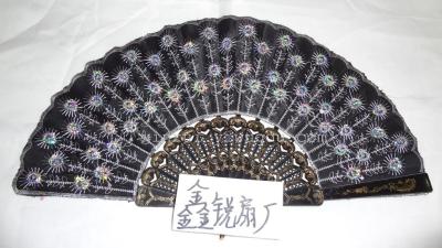 The factory direct sale black rod embroider bright film fan sales net all over the country welcome new 