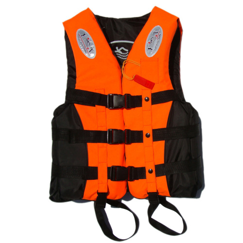 New Adult Professional Life Jacket with Cross Strap Rubber Raft Inflatable Boat Essential 3 Colors Available