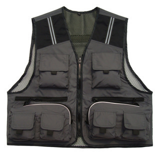 Fishing Vest Korean Multi-Pocket Fishing Suits Fishing Vest Photography Vest （6 Colors Optional）