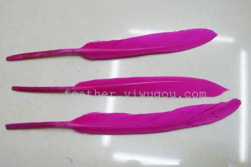 [Factory Direct Sales] All Kinds of Feather DIY Feather Straight Knife Wool Washed Duck Feather Multi-Color Optional